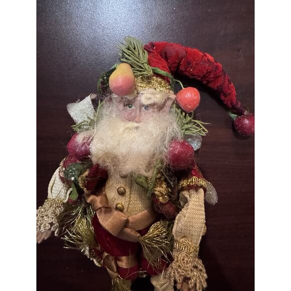 Mark Roberts Fairy Christmas Eve Santa Doll - Picture 2 of 11